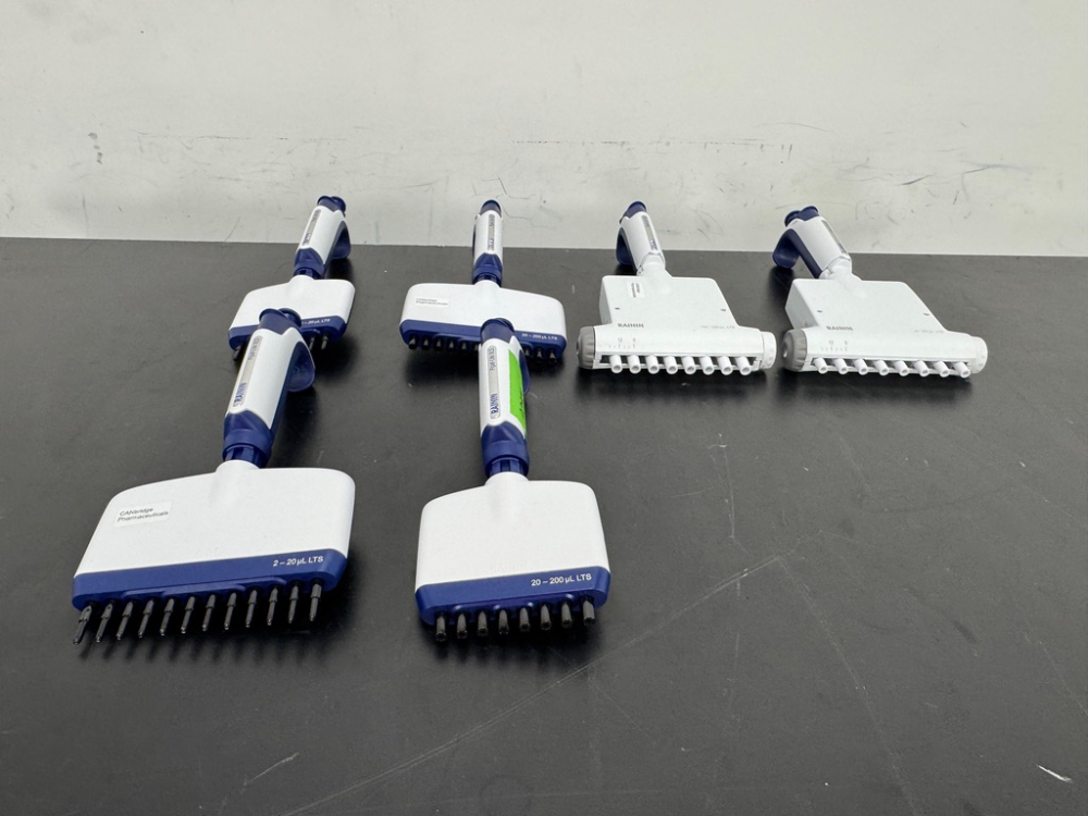 Image of Rainin Pipet-Lite XLS Multichannel Pipettes - Quantity 6